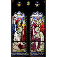 St Christopher, Willingale Doe Church – Stained Glass 3