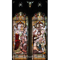 St Christopher, Willingale Doe Church – Stained Glass 4