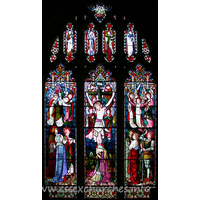 St Edmund, Abbess Roding Church – Stained Glass 1