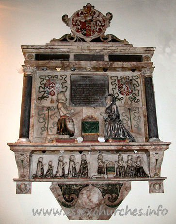 St Edmund, Abbess Roding Church – Monument to Sir Gamaliel Capell d. 1613