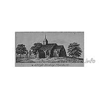 St Edmund, Abbess Roding Church – Postcard 1: Supplied by Linda Lees. From a photo displayed in the church.