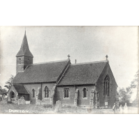 St Mary the Virgin, Dunton Church – Postcard 1