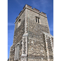 St Mary, Chadwell St Mary Church – Exterior 4: The tower was built around 1500.