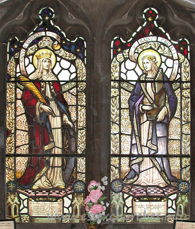 St Alban, Westcliff-on-Sea Church – St Catherine and St Cecilia.