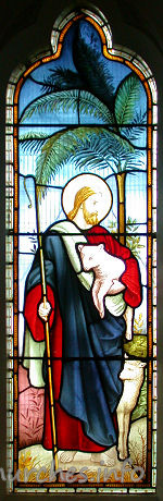 St Catherine, Wickford Church – This window depicts the Good Shepherd.