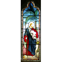 St Catherine, Wickford Church – Stained Glass 3: This window depicts the Good Shepherd.