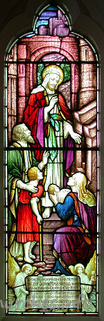 St Catherine, Wickford Church – This window is dedicated to Dr. John Marshall, who was a practitioner in Wickford and surrounding area for 48 years. He was killed during the First World War.