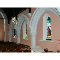 St Catherine, Wickford Church – Interior 4: The blocked arcade in the N wall.