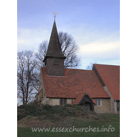 St Peter, Thundersley Church – Exterior 2: Unfortunately closed when I visited. According to Pevsner, this old part of the church consists of nave and aisles under one roof.
