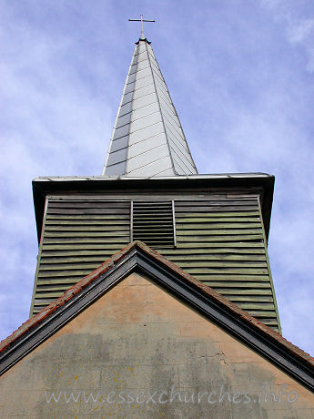 St Margaret, Stanford Rivers Church – The belfry, typical of so many Essex churches.