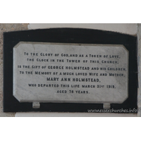 All Saints, Barling Church – Monument 1