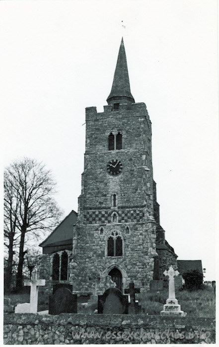 All Saints, Barling Church – Dated 1966. One of a series of photos purchased on ebay. Photographer unknown.