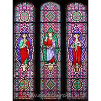 St Mary, Broxted Church – Stained Glass 1