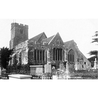 Holy Trinity, Rayleigh Church – Postcard 2: PADGETT'S "Haven" Series, Leigh-on-Sea.