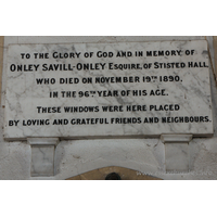 All Saints, Stisted Church – Monument 13
