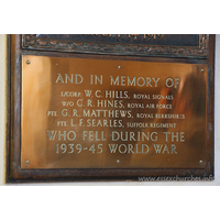 St Mary & All Saints, Great Stambridge Church – Monument 4