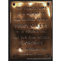 St Mary & All Saints, Great Stambridge Church – Monument 5