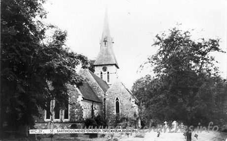 St Bartholomew, Wickham Bishops Church – Frith's Series, Reigate
