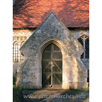 St Peter, Paglesham Church – Exterior 4: This porch was built during a 19th century restoration.
