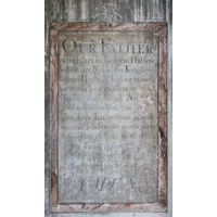 St Mary, Mundon Church – Miscellaneous 2: A wall painting of The Lord's Prayer.