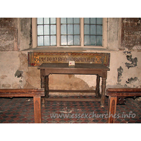St Mary, Mundon Church – Miscellaneous 8: The simplistic, but fitting altar.