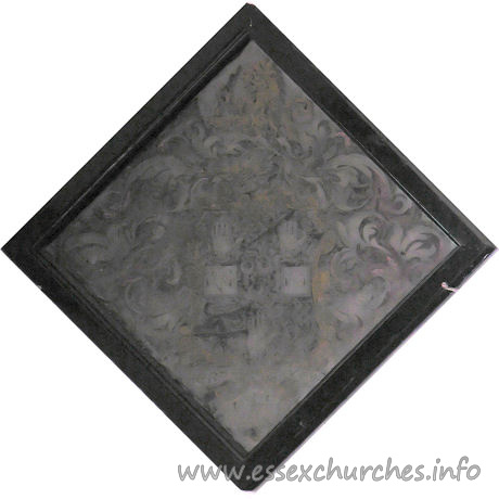 St Mary the Virgin, Stebbing Church – For Arthur Batt, who died 3rd February 1730, aged 47. Details taken from Hatchments in Britain: 6, Edited by Peter Summers