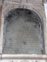 St Peter & St Paul, St Osyth Church – Monument 9