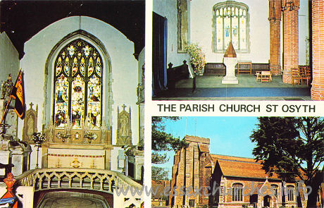 St Peter & St Paul, St Osyth Church – The Church of St Peter & St Paul is of Norman origin (AD 1100) and was partly rebuilt in the 16th Century. A Sapphire Card