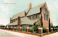 St Clement, Ilford Church – Postcard 2: Published by the Bonanza, High Road, Ilford.