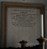 St Andrew, Hatfield Peverel Church – Monument 25