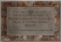 St Andrew, Hatfield Peverel Church – Monument 27