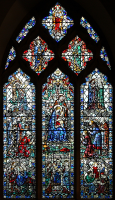 St John the Baptist, Danbury Church – Stained Glass 1