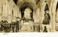 St John the Baptist, Danbury Church – Postcard 1: Postcard by Gowers, Ltd., Maldon.