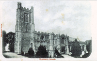 St Mary the Virgin, Great Dunmow Church – Postcard 1