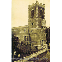 St Peter, Colchester Church – Postcard 1: Published by Chas Clark, Stationer and Tobacconist, Headgate, Colchester.