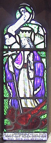 St Mary, Langdon Hills New Church – In memory of Margaret Ellen Thomson, who died 18th July 1924. This image was supplied by Ken Porter.