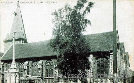 All Saints, Maldon Church – Exclusive Grano Series. Published by The Photochrom Co. Ltd. London and Tunbridge Wells.