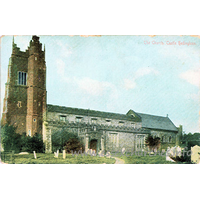 St Nicholas, Castle Hedingham Church – Postcard 1: Postcard by F. Artis, Dedham.
