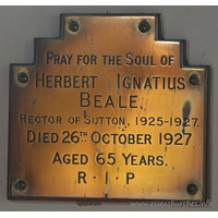 All Saints, Sutton Church – Monument 9