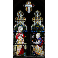 St Mary Magdelene & St Mary the Virgin, Wethersfield Church – Stained Glass 4