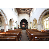 St Mary Magdelene & St Mary the Virgin, Wethersfield Church – Interior 1