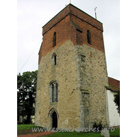 St Lawrence, Bradfield Church – Exterior 4: ... as indicated by the lancet openings.