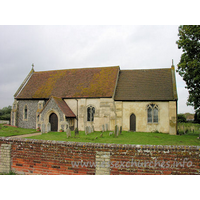All Saints, Wrabness Church – Exterior 1: From this angle, All Saints looks very plain. Just a simple two-cell affair.
