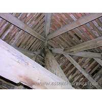 All Saints, Wrabness Church – Exterior 7: The interior roof of the bell tower.