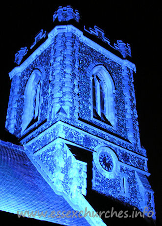St James, West Tilbury Church – Awesome! The tower when illuminated at night.