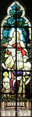 St James, West Tilbury Church – "Suffer Little Children" To the Glory of God, and in memory of four infant children of James Bonamy and Harriet Dobree.