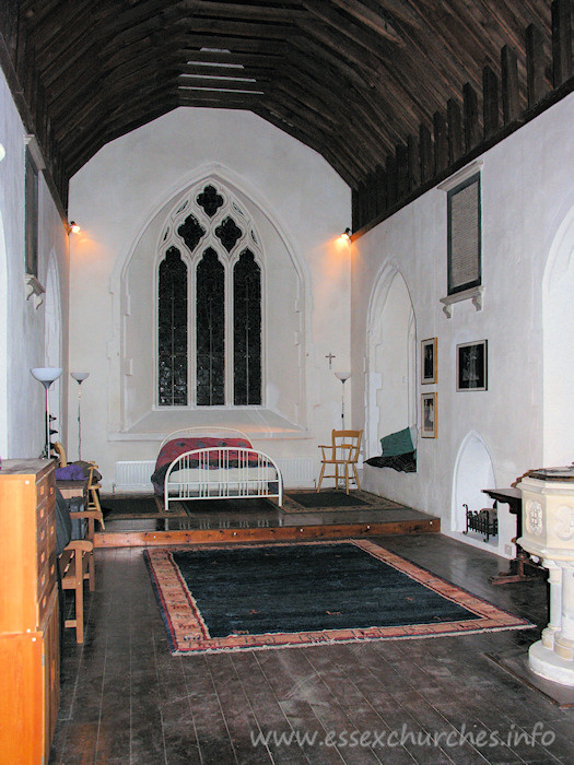 St James, West Tilbury Church – The chancel.
