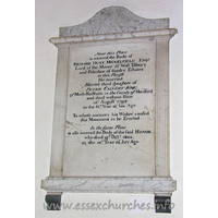 St James, West Tilbury Church – Monument 4