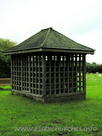 St Mary, Wix Church – The bell cage.