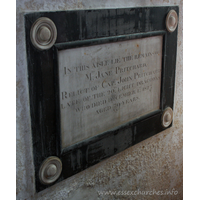 St Michael, Braintree Church – Monument 9